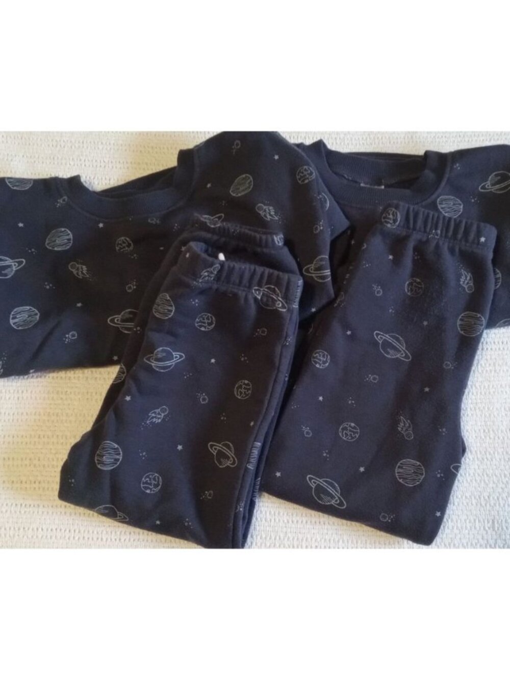 Bundle of 2 Gerber Matching Sweat Sets, Space Theme, 4T